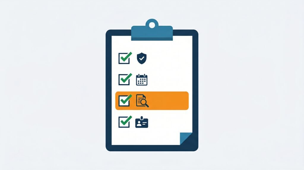 Checklist para verificar una oferta antes de invertir: registro en regulador, antigüedad, auditoría e identificación legal