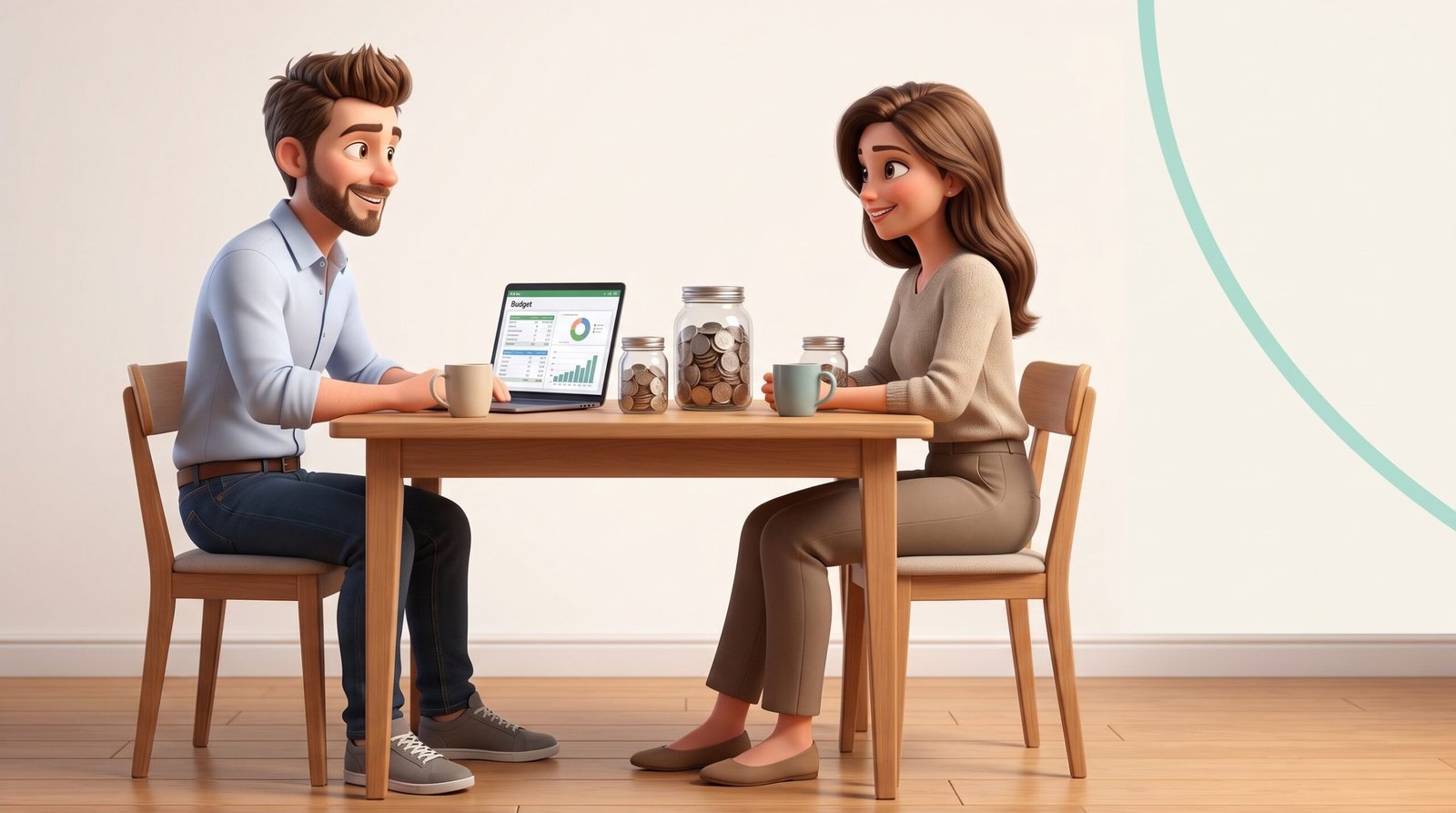 Finanzas en pareja DesCero: una pareja organiza su presupuesto con el sistema de las tres cuentas